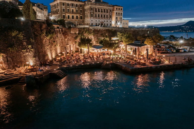 Imabari Seaside Lounge, a restaurant in Corfu, Greece