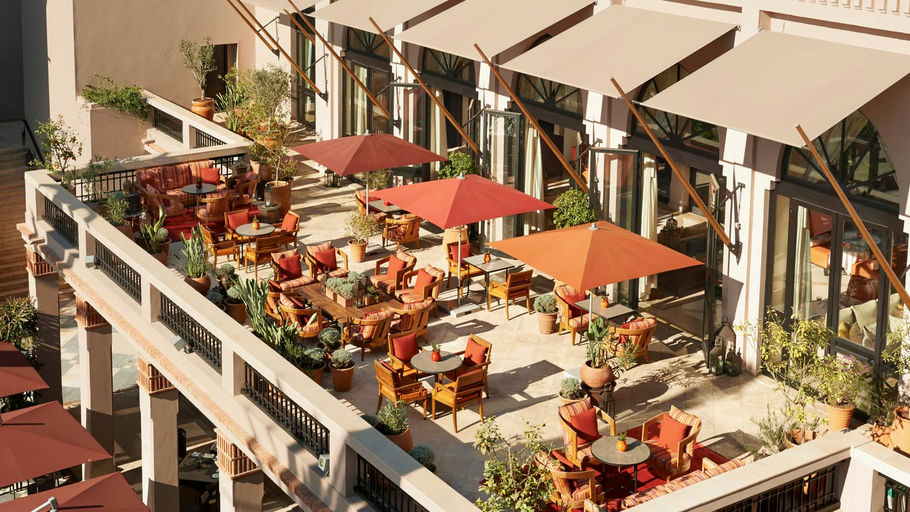 Inara at Four Seasons, a restaurant in Marrakech, Morocco