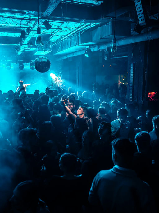 Interbelic, a night club in Bucharest, Romania