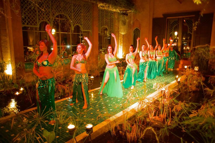Jad Mahal, a restaurant in Marrakech, Morocco