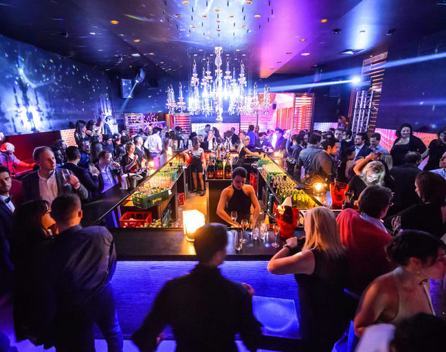 Jeux d'Hiver, a night club in Brussels, Belgium