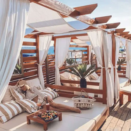 Joe’s Beach Lounge & Bar, a beach club in Split, Croatia