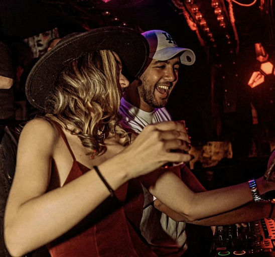 Joker Club, a night club in Casablanca, Morocco