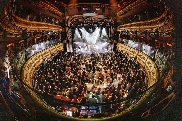 Joy Eslava, a night club in Madrid, Spain