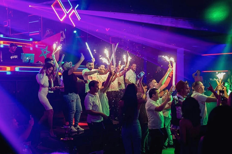 K Club, a night club in Marrakech, Morocco