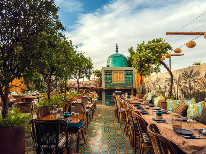 Kabana, a restaurant in Marrakech, Morocco