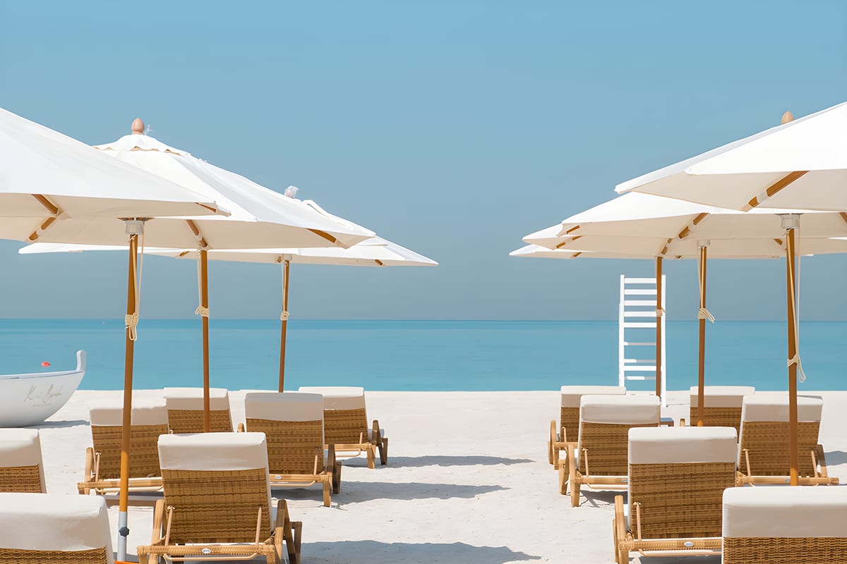 Kai Beach, a beach club in Abu Dhabi, UAE — photo 1