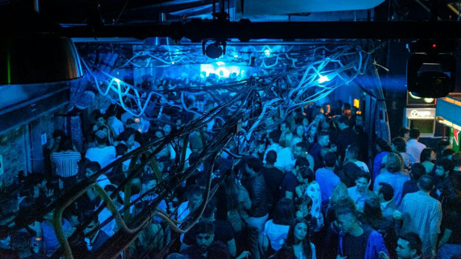 Kaputt, a night club in Bogota, Colombia
