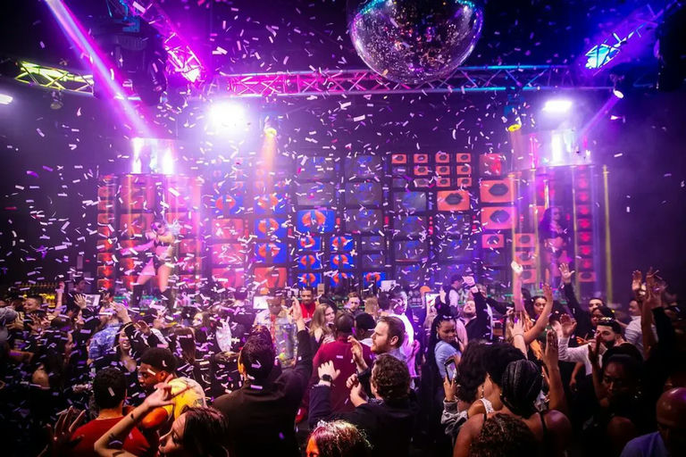 Kiss Kiss Nightclub, a night club in Atlantic City, USA