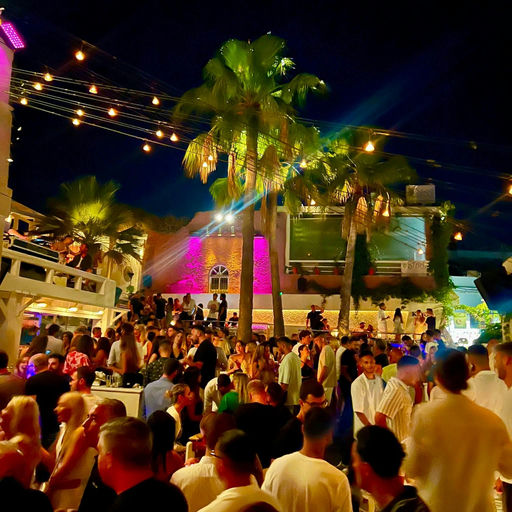 Koo Club, a night club in Santorini, Greece