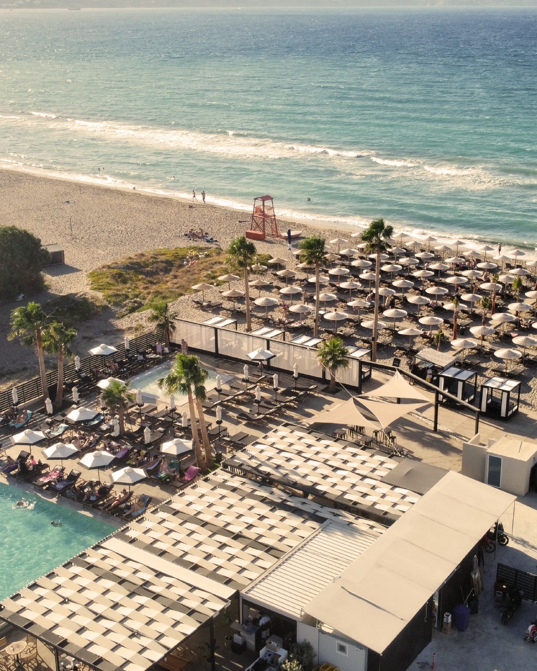 Kooba Seaside, a restaurant in Crete, Greece
