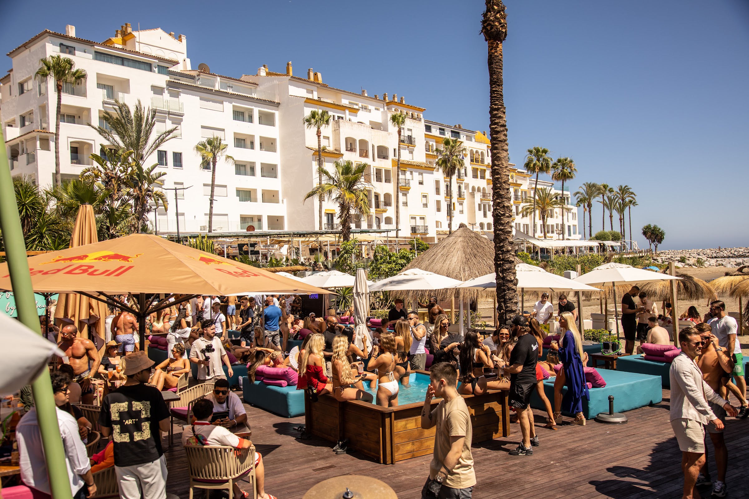 Kova, a beach club in Marbella, Spain — photo 3