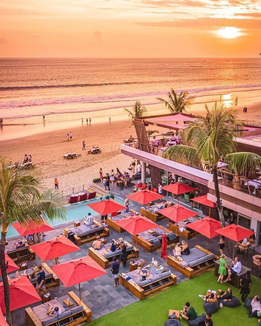 Ku De Ta, a beach club in Bali, Indonesia