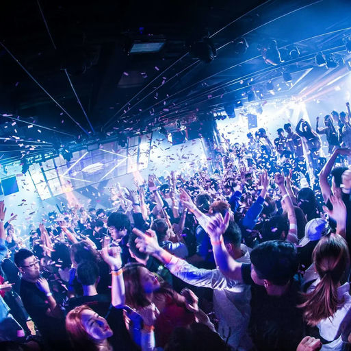 LA FIN, a night club in Shanghai, China