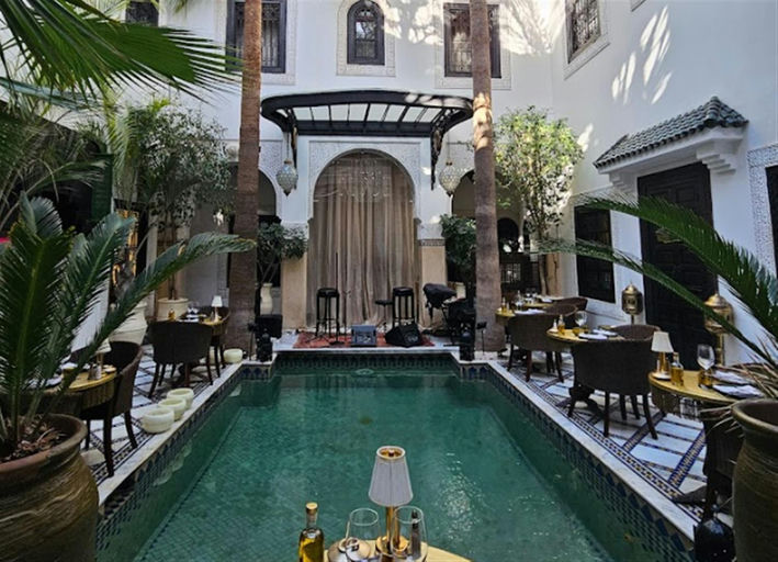 La Pergola, a restaurant in Marrakech, Morocco