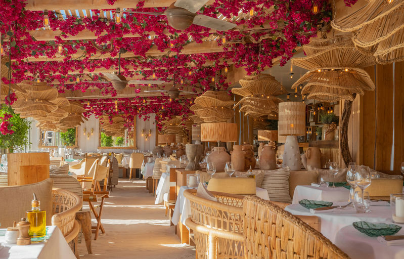 La Petite Plage, a beach club in St. Tropez, France