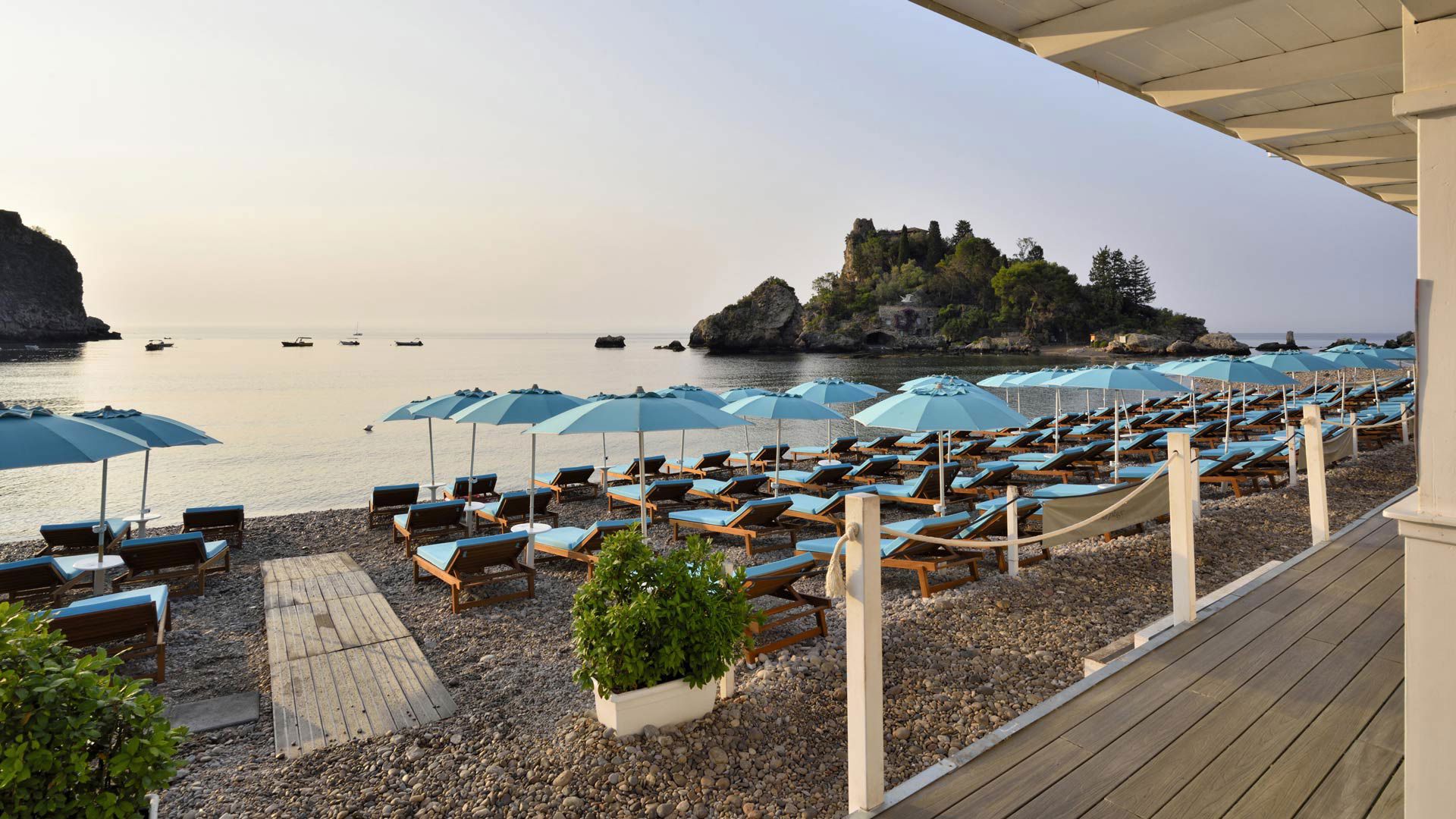 La Plage Beach Club, a beach club in Sicily, Italy