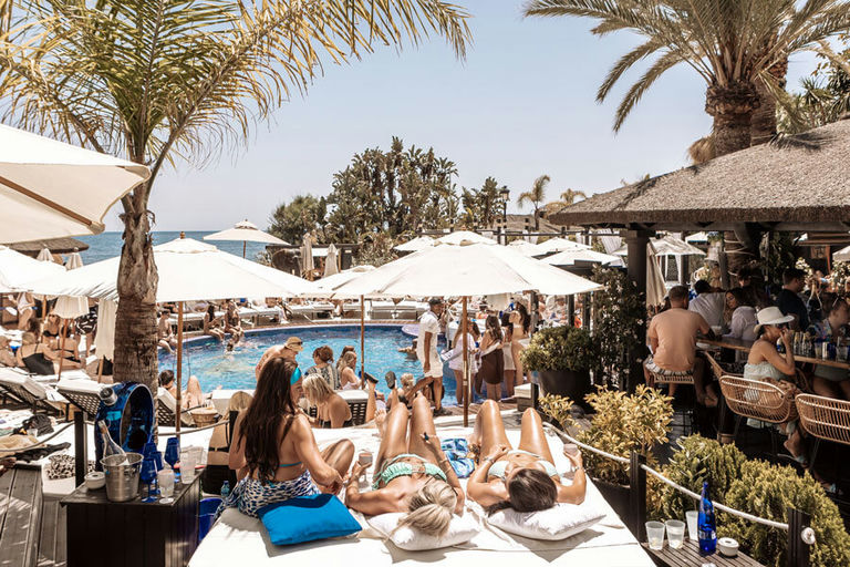 La Sala By The Sea, a restaurant in Marbella, Spain