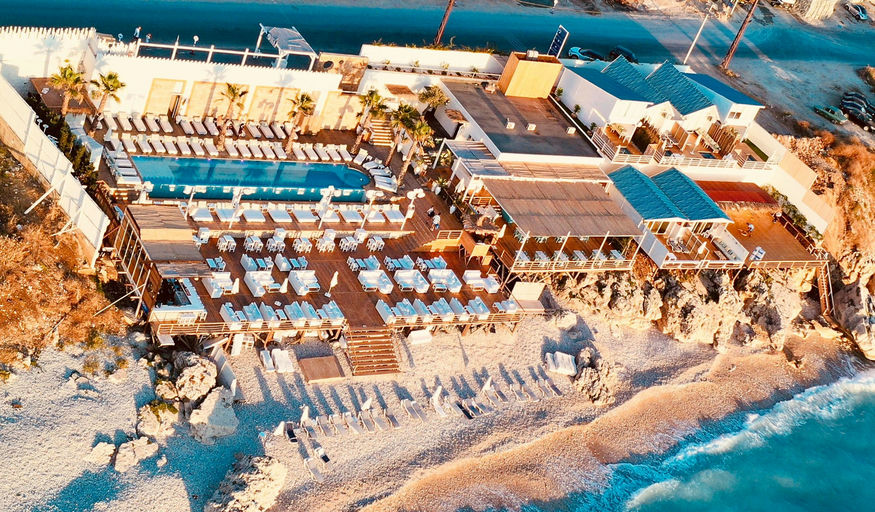 La Taiga Beach Club, a night club in Batroun, Lebanon