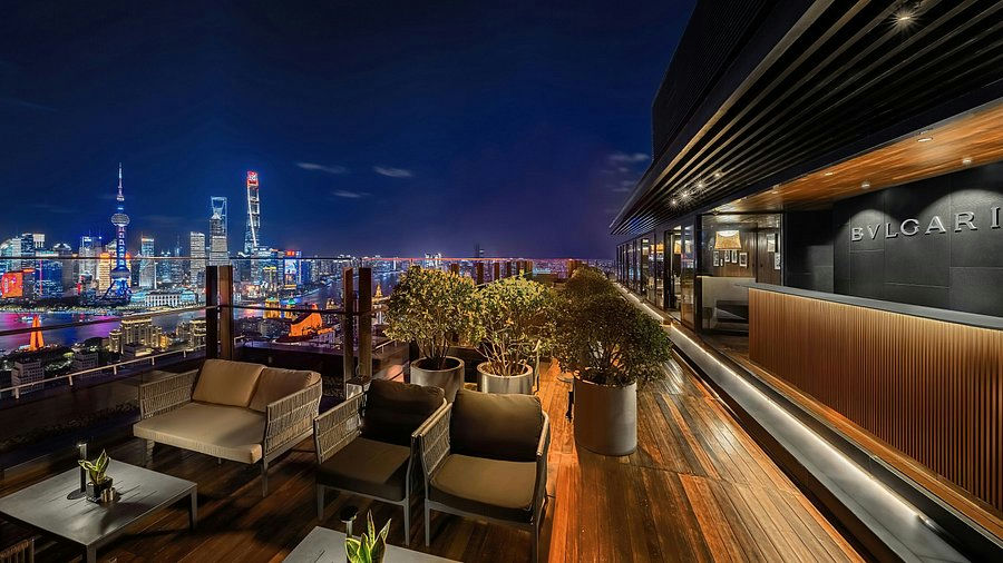 La Terrazza at Bvlgari Hotel, a bar in Shanghai, China