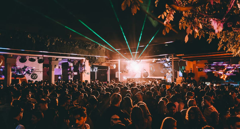 La Terrazza, a night club in Barcelona, Spain