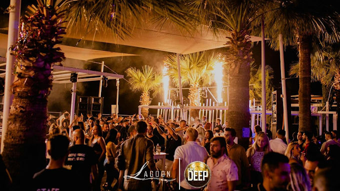 Lagoon VIP Beach Bar, a beach club in Larnaca, Cyprus