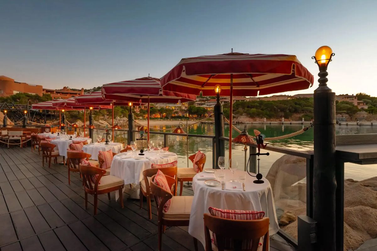 Langosteria, a restaurant in Sardinia, Italy