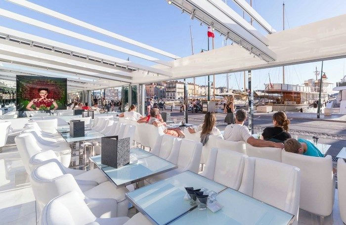 Le Quai, a restaurant in St. Tropez, France