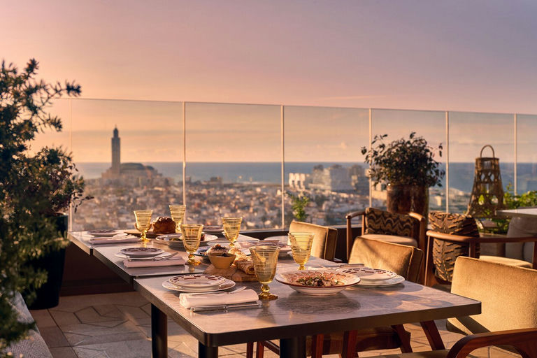 Le Rooftop at Royal Mansour, a rooftop in Casablanca, Morocco