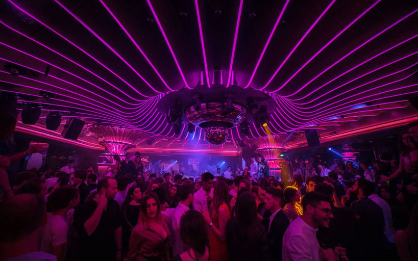 Les Caves du Roy, a night club in St. Tropez, France