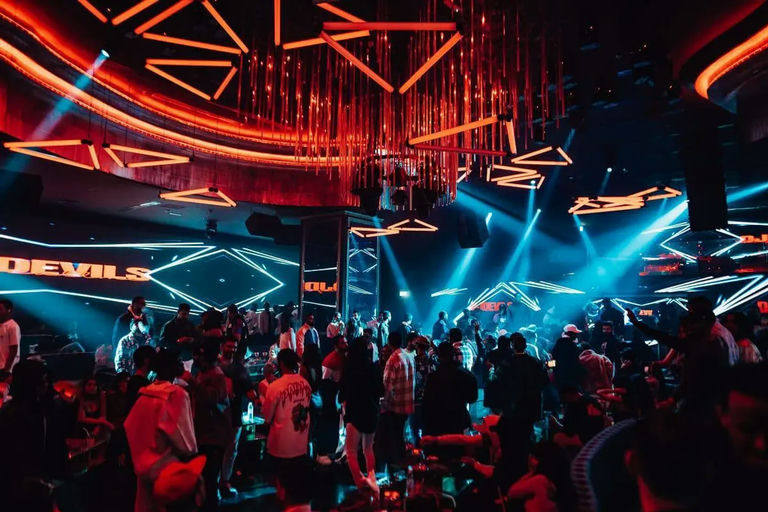 Les Etoiles Night Club, a night club in Abu Dhabi, UAE