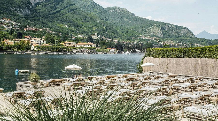Lido di Lenno, a beach club in Milan, Italy