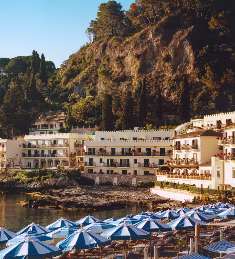 Lido Villeggiatura, a beach club in Sicily, Italy