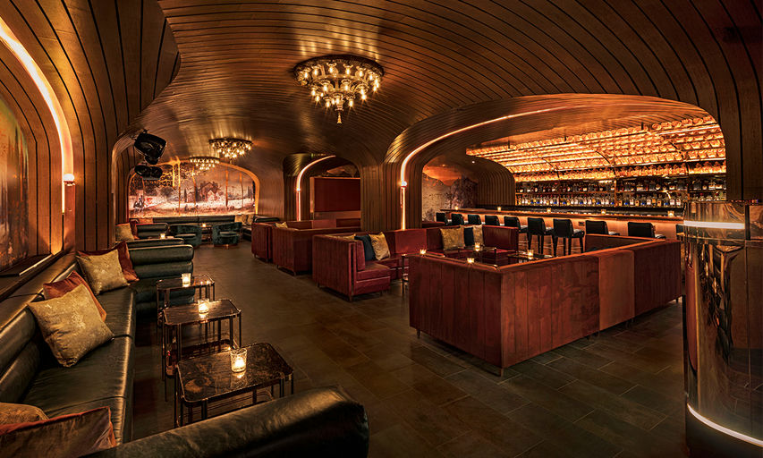 Little Sister at Moxy East Village, a night club in New York, USA