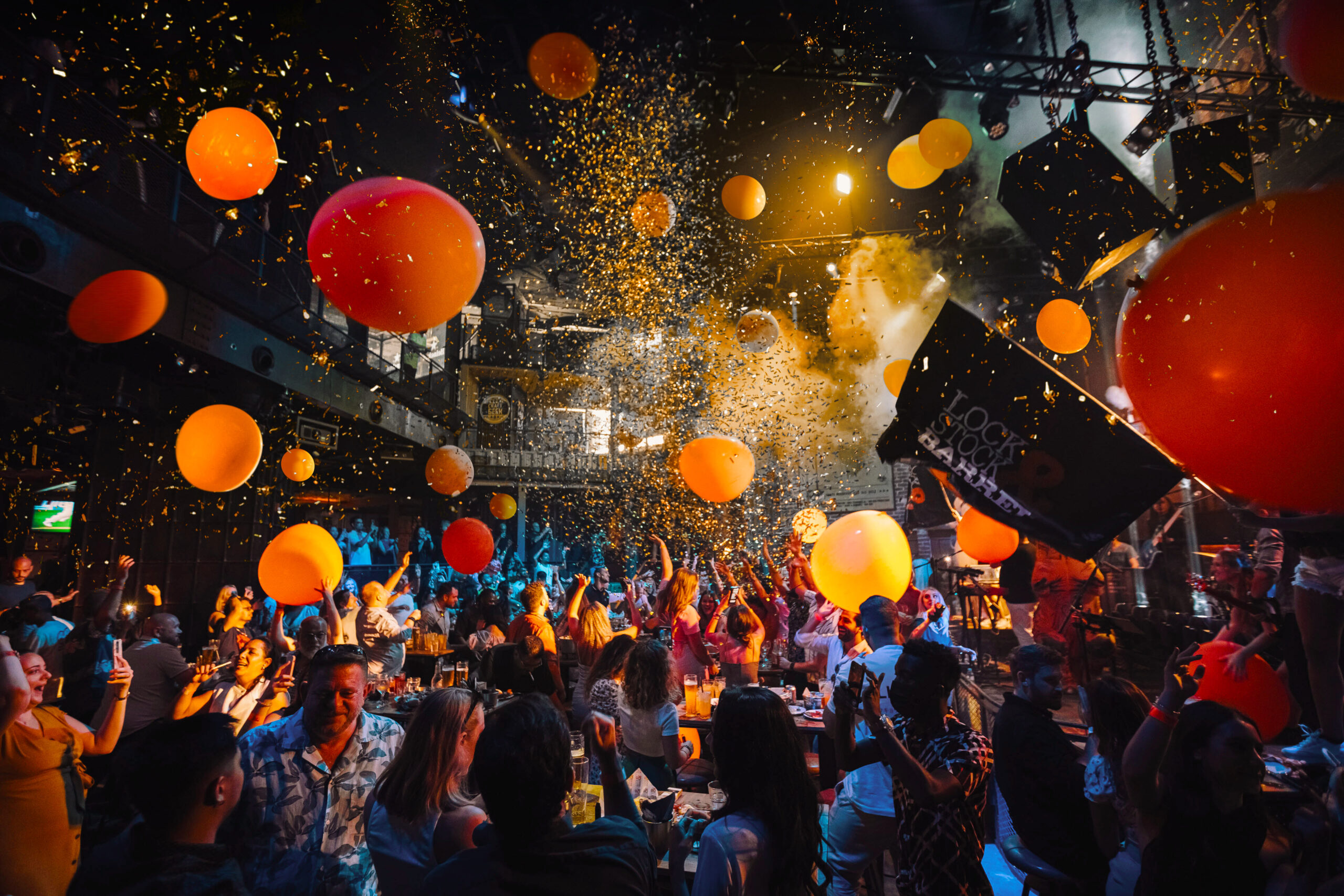Lock, Stock & Barrel, a night club in Abu Dhabi, UAE