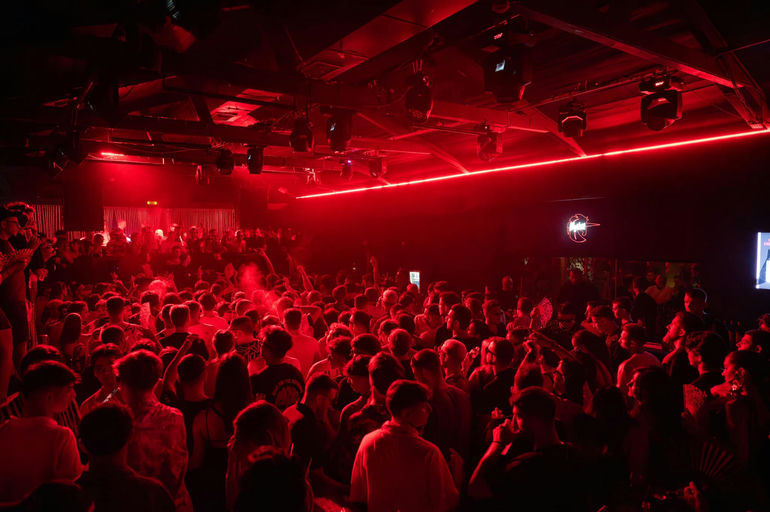Loco Dance Club, a night club in Corfu, Greece
