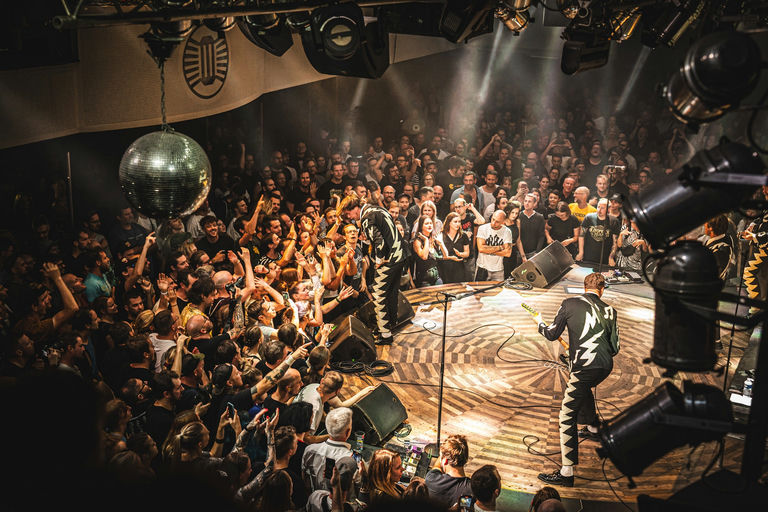 Lucerna Music Bar, a night club in Prague, Czech Republic