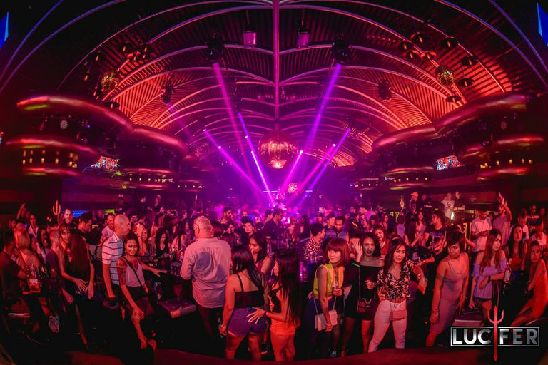 Lucifer 2.0, a night club in Pattaya, Thailand