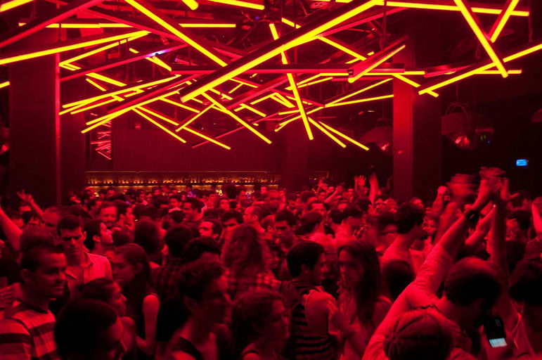 Lux Frágil, a night club in Lisbon, Portugal