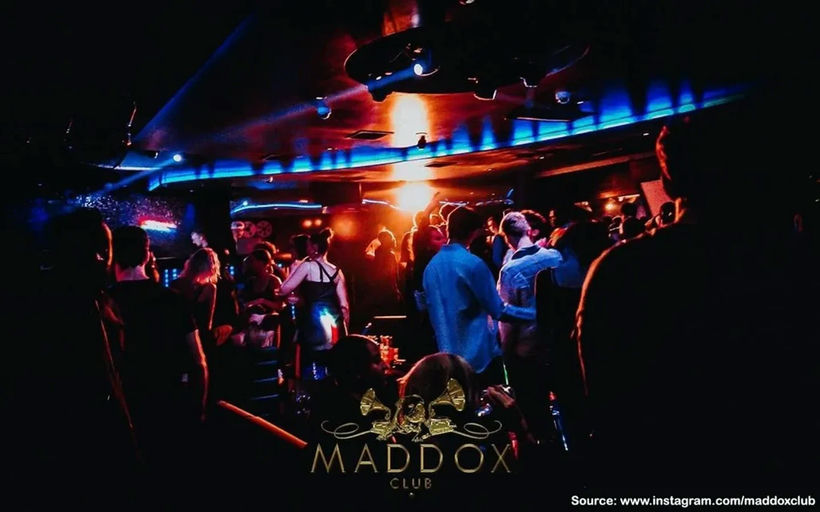 Maddox Club, a night club in London, England