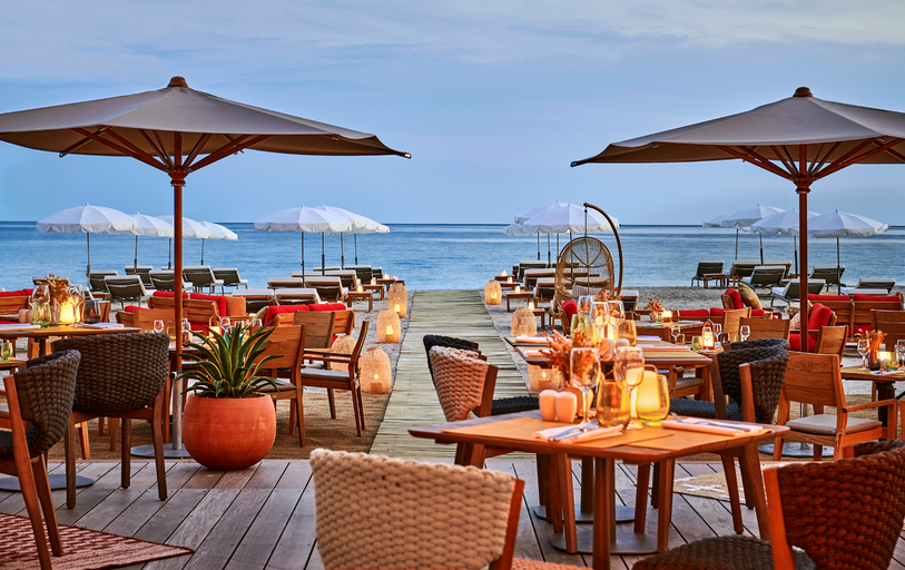Mademoiselle Gray Beach, a beach club in Cannes, France