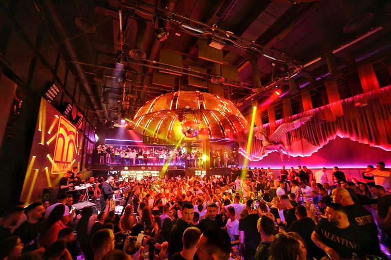 Magic Club, a night club in Tiranë, Albania