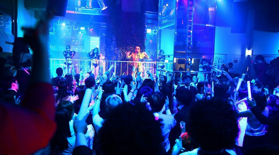 Maharaja Osaka, a night club in Osaka, Japan