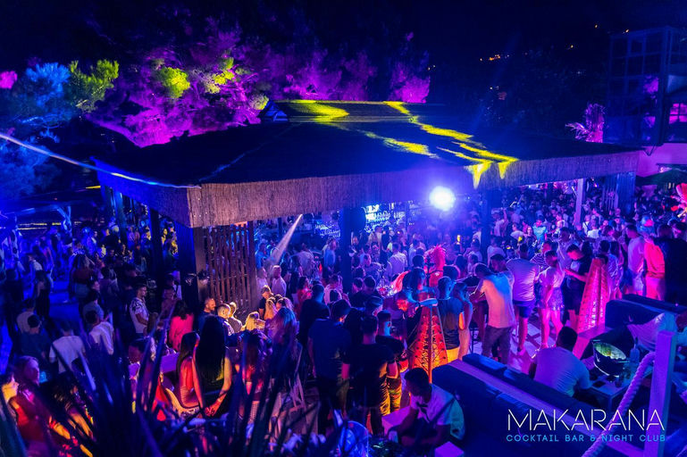 Makarana, a night club in Makarska, Croatia