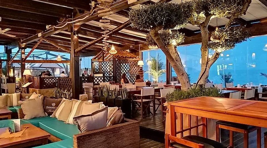Mama Beach, a restaurant in Sardinia, Italy