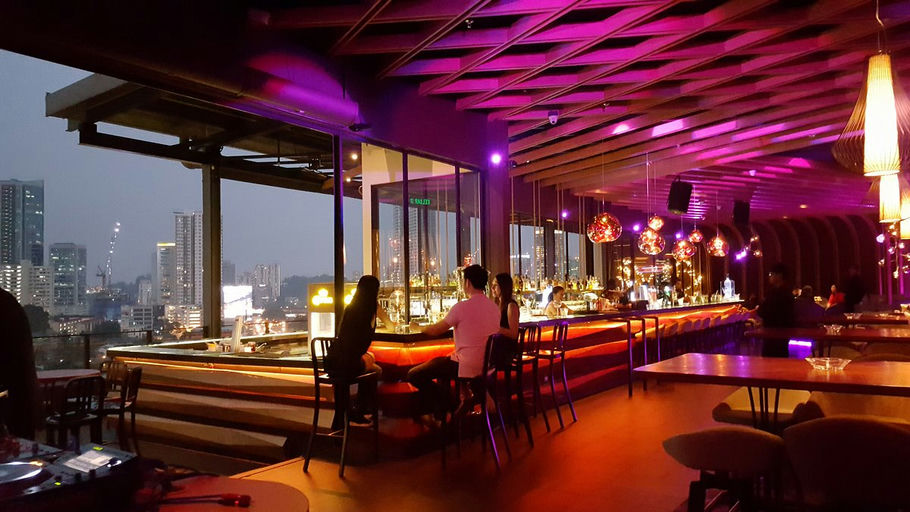 Mantra Rooftop, a bar in Kuala Lumpur, Malaysia
