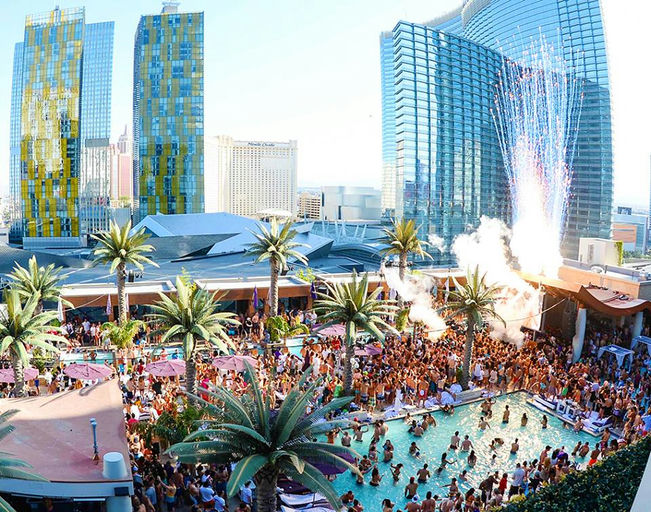 Marquee Dayclub, a pool club in Las Vegas, USA