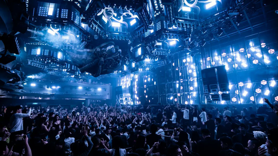 Midnight Club, a night club in Wuhan, China