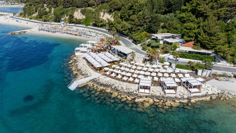Mistral Beach Club, a beach club in Split, Croatia