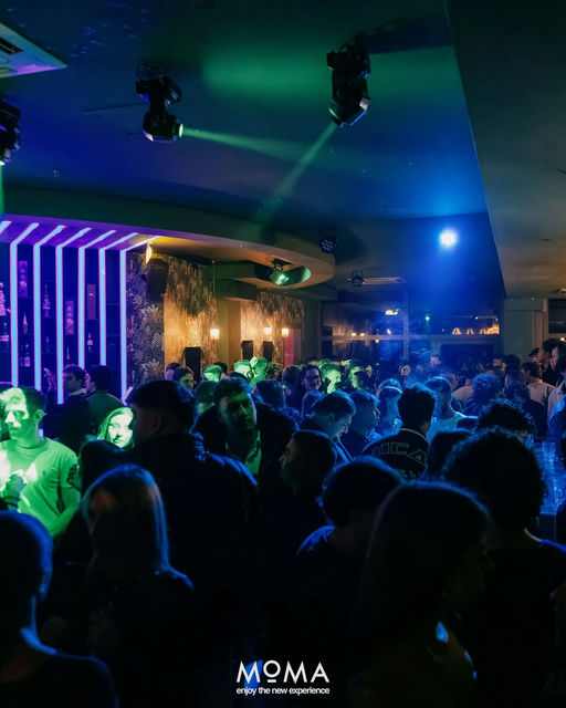 Momah Club, a night club in Naples, Italy